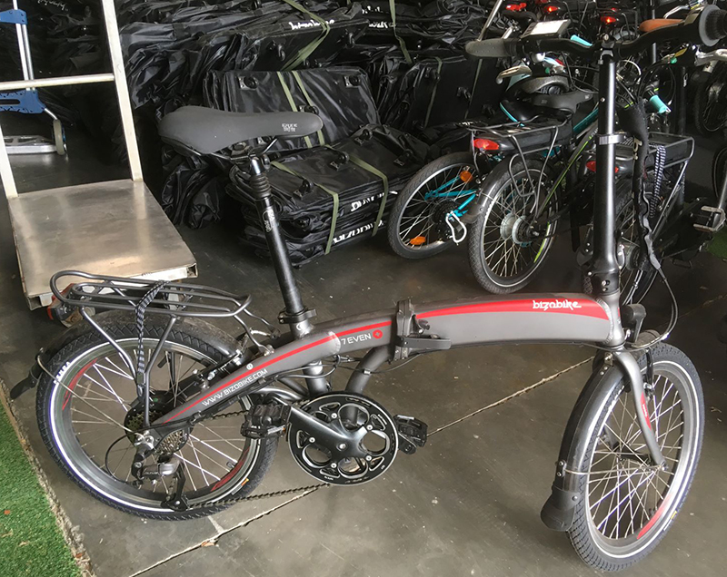 BIZOBIKE — Foldable electric bicycle