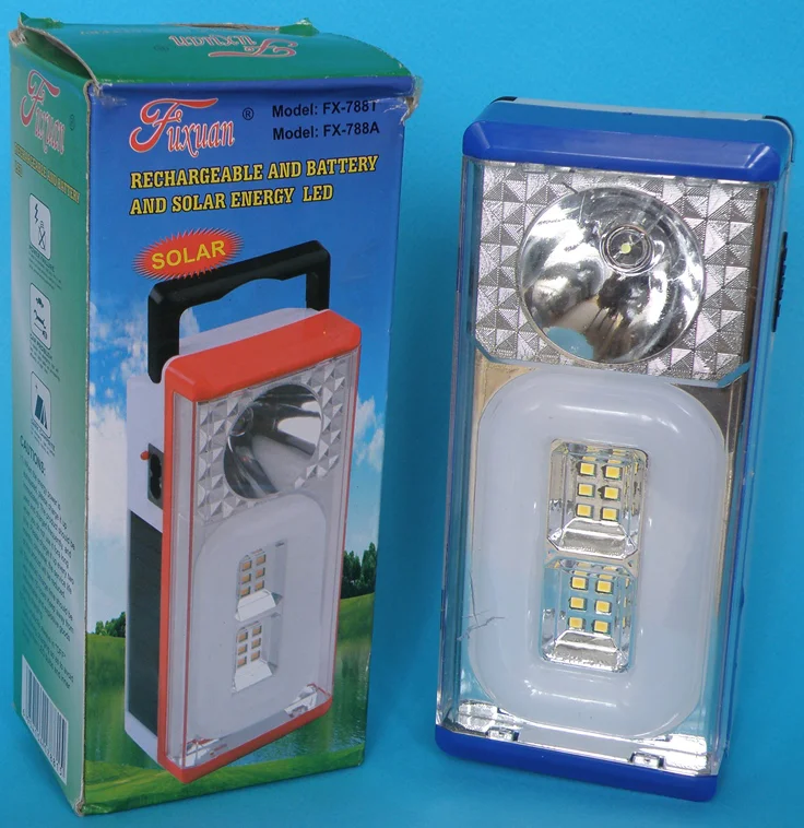 Fuxuan — RECHARGEABLE AND  BATTERY AND SOLAR ENERGY LED