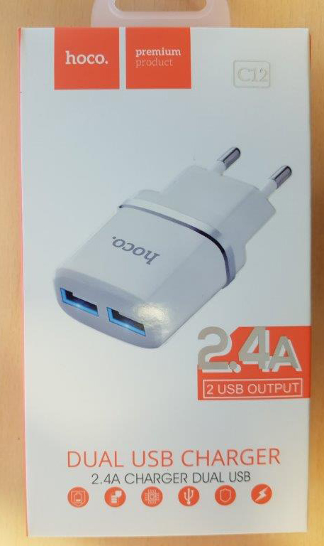 hoco. — Dual USB charger