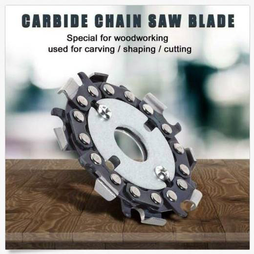 CARBIDE CHAIN SAW BLADE