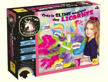 LISCIANIGIOCHI — Le jeu des licornes- Crée le slime magique des licornes