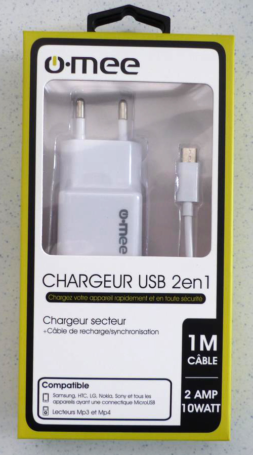 O mee — USB charger