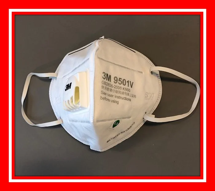 3M (counterfeit) — Particle filter mask