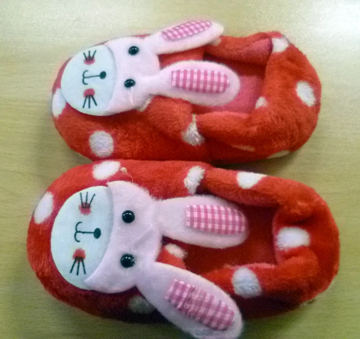 Children`s slippers