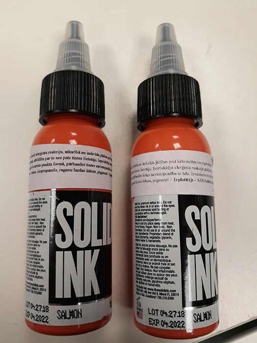 Solid Ink — Tattoo ink