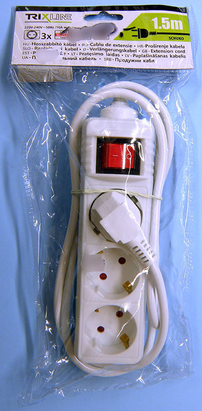 TRIXLINE — Extension cord / Hosszabbító kábel