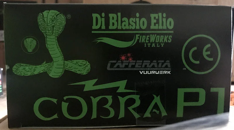 Di Blasio Elio Fireworks — Cobra P1