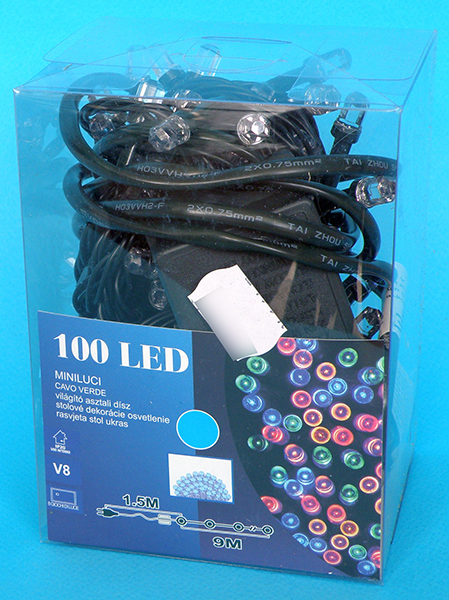 100 LED MINILUCI / világító asztali dísz