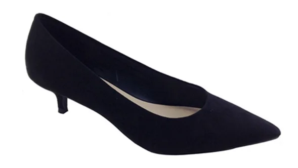 Primark — Wide Fit Kitten Heel Court Shoe