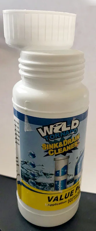 Wild Tornado — Sink and Drain Cleaner