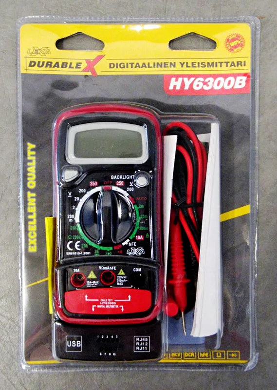 Lexxa Durable X — Digitaalinen Yleismittari