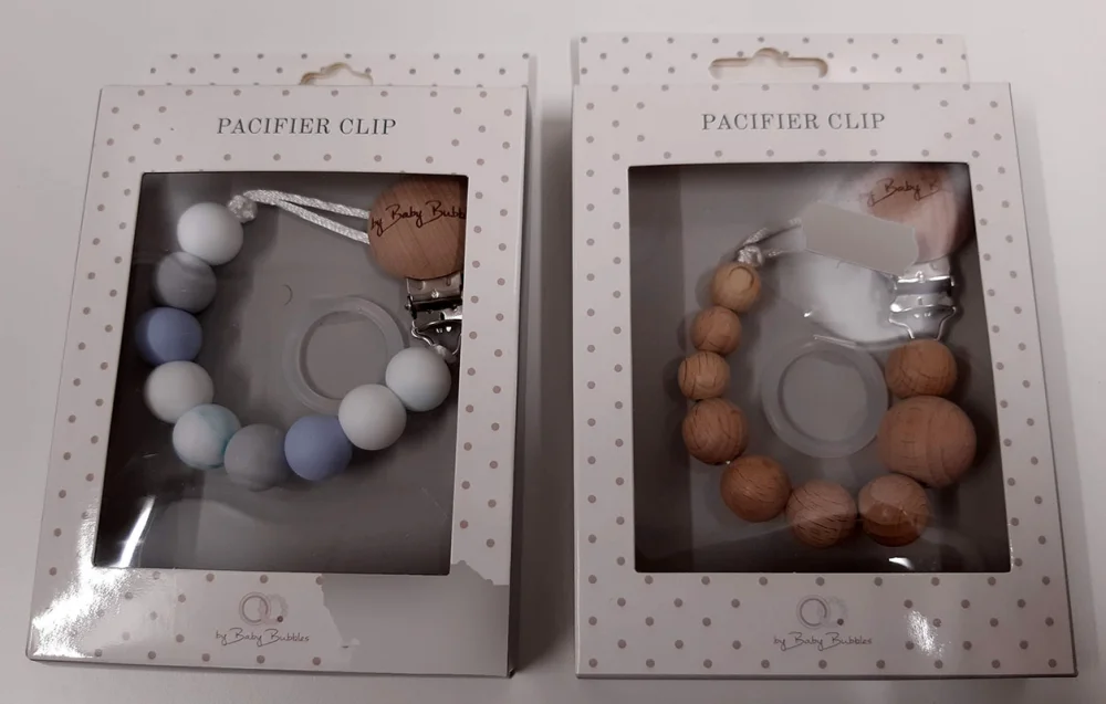 by Baby Bubbles — Pacifier Clip
