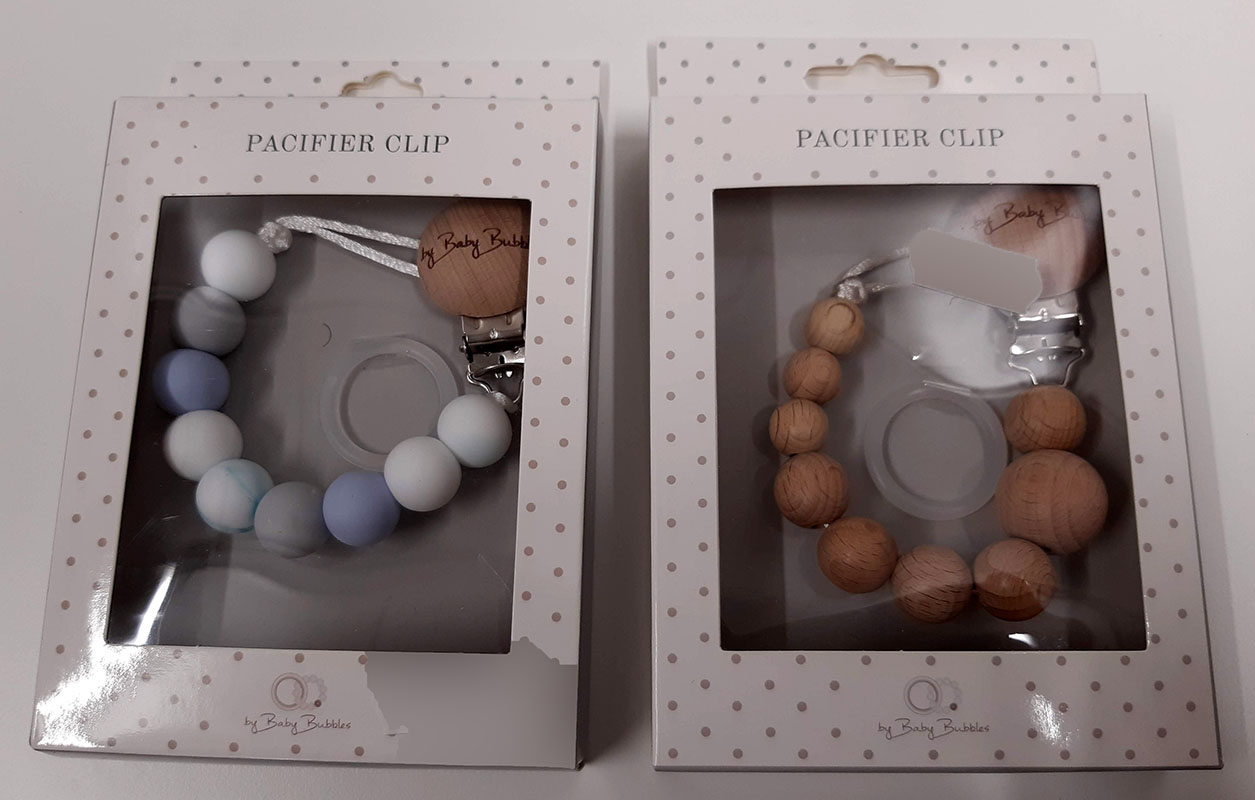 by Baby Bubbles — Pacifier Clip