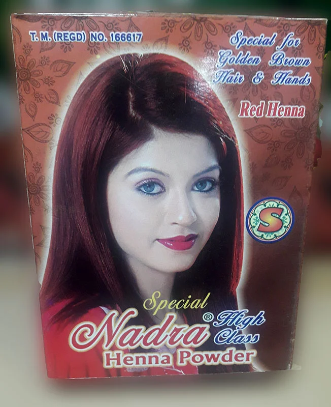 Special Nadra — High Class Red Henna Powder