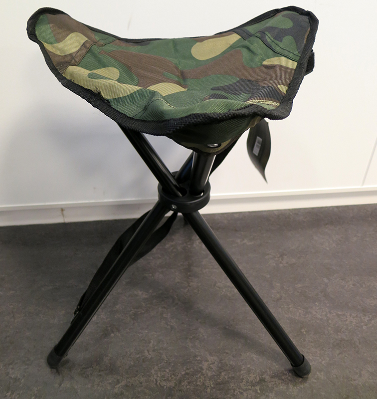 Mil-tec — Tripod foldable stool / Tripod sammenleggbar krakk