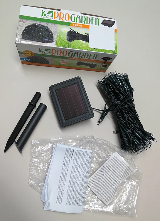 Progarden — Progarden solar LED lightstring