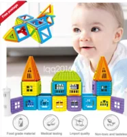 204 pcs Magnetic Toy Building Blocks Set 3D Large Tiles Great Gift DIY Kids Toys