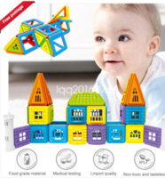 204 pcs Magnetic Toy Building Blocks Set 3D Large Tiles Great Gift DIY Kids Toys