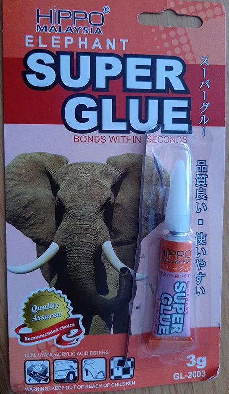 HIPPO — Elephant Super Glue