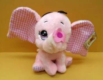 Jumbo — soft filled pink elephant