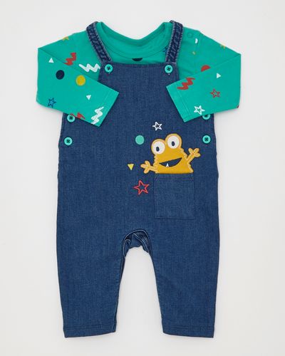 Dunnes Stores — 2 piece monster dungarees