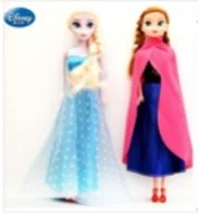 Disney — Disney Frozen Elsa Anna Dolls Plush Toys Princess girls Action Toy Figures for kids birthday gift