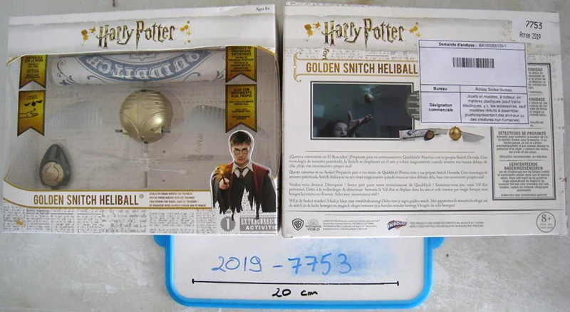 Harry Potter — Golden snitch heliball