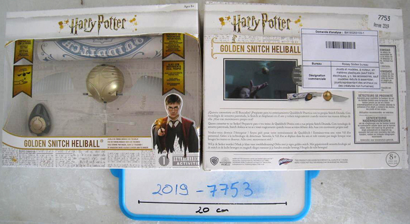 Harry Potter — Golden snitch heliball