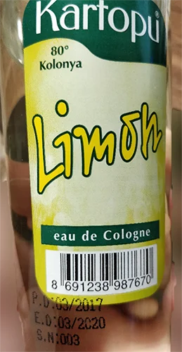 Kartopu — Limon eau de Cologne