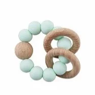 Rattle teething ring