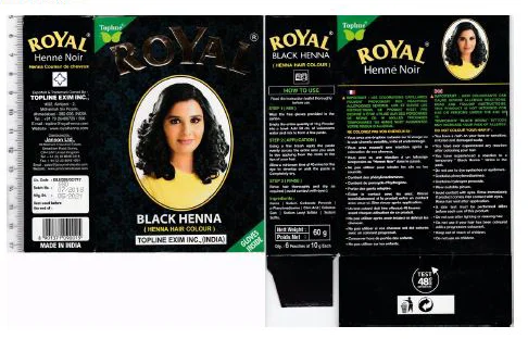 Royal — Black Henna (Henna hair colour)