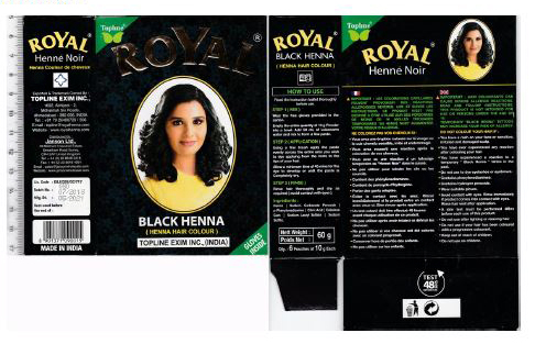 Royal — Black Henna (Henna hair colour)