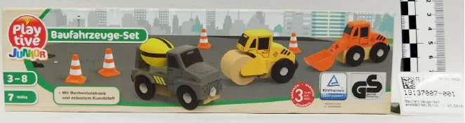 Playtive Junior — Baufahrzeuge-Set
