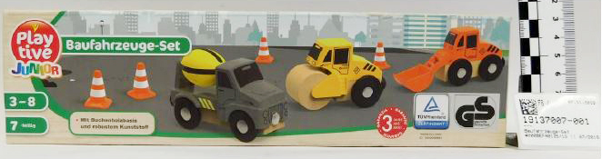 Playtive Junior — Baufahrzeuge-Set