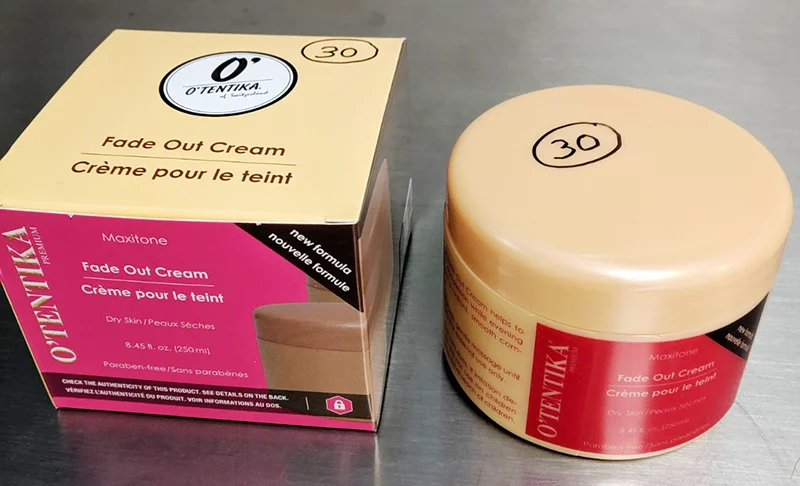 O'Tentika — Fade out cream