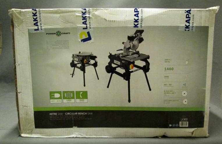 Power Craft — Mitre Saw - Circular Bench Saw