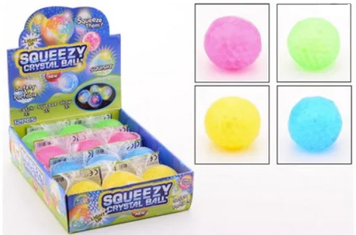 Squeezy crystal ball