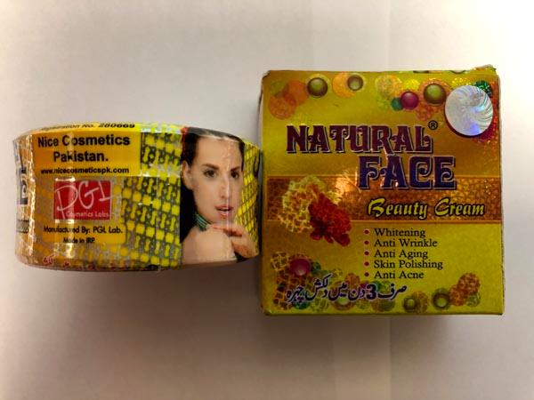 Natural Face — Beauty cream