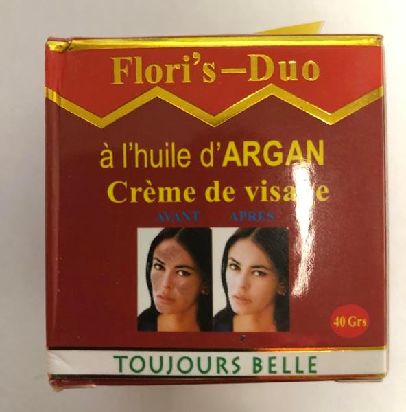 Flori's - Duo — Creme de visage a l'huille d'Argan