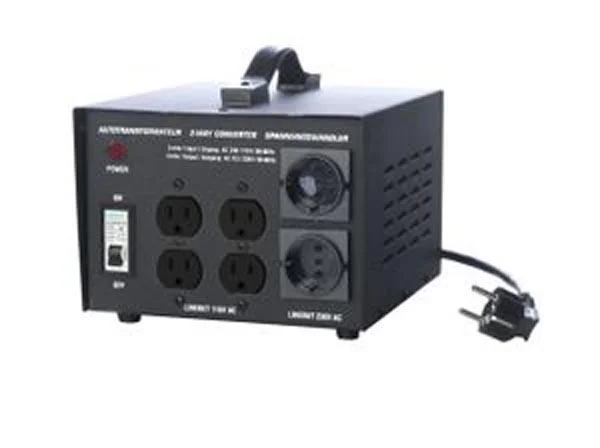 US TRONIC — 110v-220v converter - special USA 2,500 W output