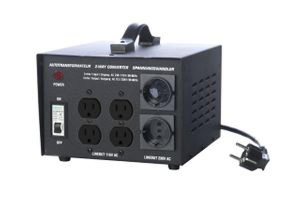 US TRONIC — 110v-220v converter - special USA 2,500 W output