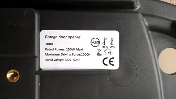 Chainbelt Drive Garage Door Opener