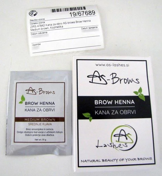 AS Lashes — Brow Henna medium brown