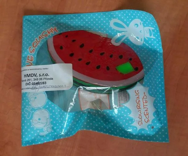 Squishy - slice of watermelon