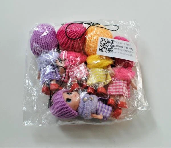 Plastic doll set
