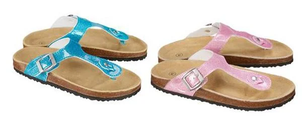 Girl’s sandal with glitter