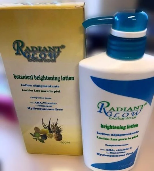 Radiant Glow botanical — Brightening lotion
