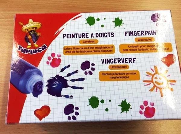 TAPIOCA — Finger paints