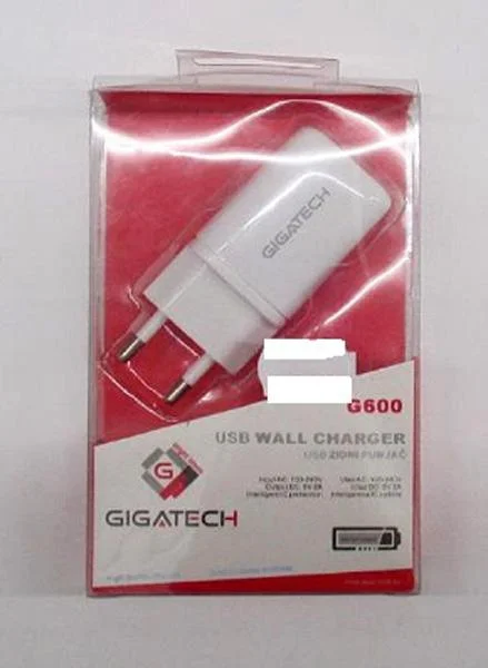 GIGATECH — USB wall charger