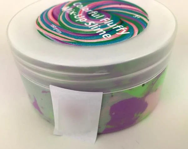 Colorful Fluffy Mix-Up Slime